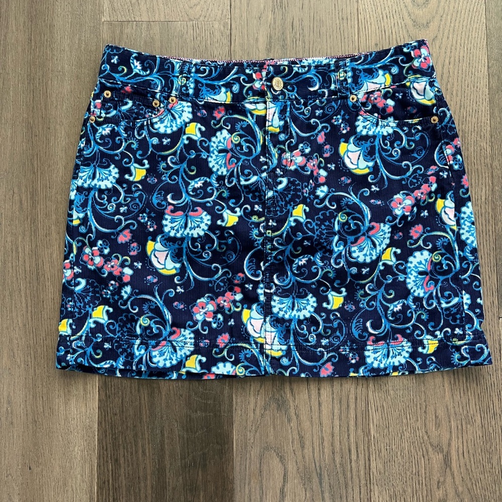Lilly Pulitzer Corduroy Skirt